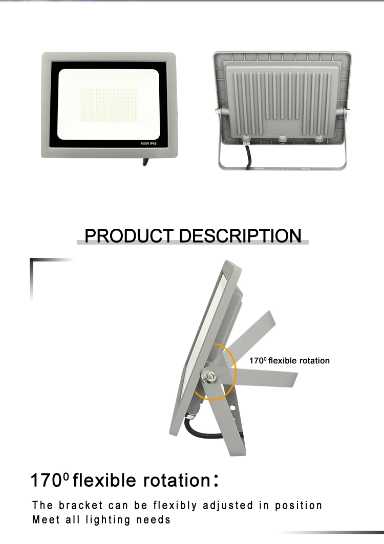 Exterior Emergency Stadium Module RGB Mini SMD 100W Floodlight Outdoor LED Flood Light