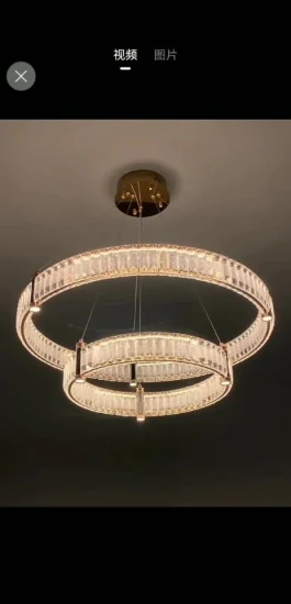 Jing Tai 조명 현대 장식 LED 크리스탈 샹들리에, 실내 LED 크리스탈 샹들리에, 방 침실 천장 조명
