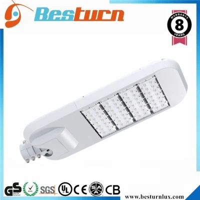 160W LED 가로등 및 주차등, 흰색 하우징으로 80-100W HID 교체