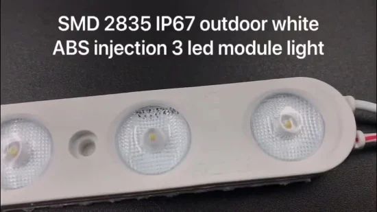 중국 제조 업체 고전력 백라이트 라이트 박스 간판 방수 IP67 주입 DC 12V 24V 디밍이 가능한 따뜻한 흰색 1 2 3 4 SMD 2835 오스람 LED 모듈 빛